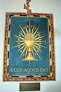 Aumbry in the Lady Chapel May 2017