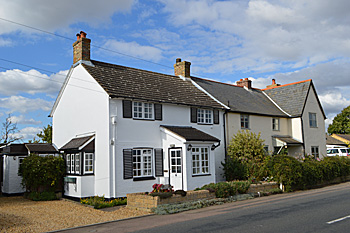 The former Fox and Hounds (nearest the camera) October 2016