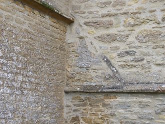 Carlton Church priest house remains May 2018