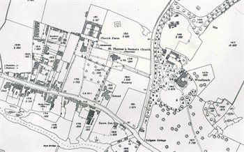 The eastern part of the village in 1926