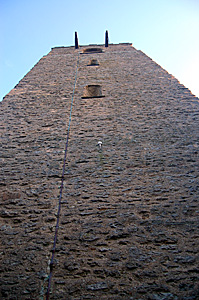 The north side of the west tower April 2010