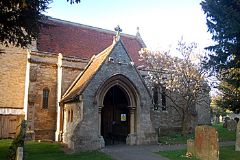 The south porch April 2010