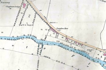 The western part of the village in 1883