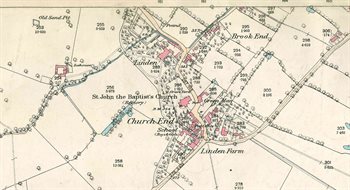 Church End and Brook End 1882