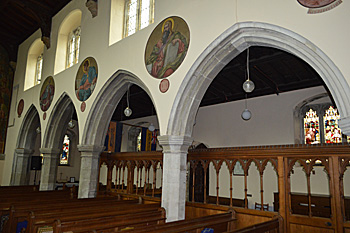 The south arcade and aisle September 2016