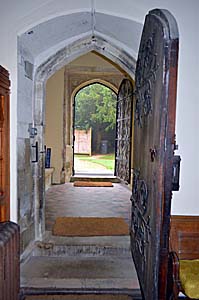 The south door September 2016