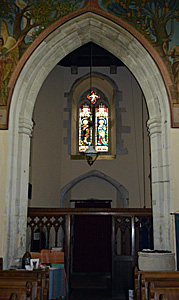 The west tower arch September 2016