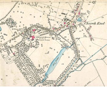 Church End in 1882