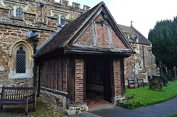 The south porch September 2017