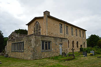 The church from the north-east June 2017