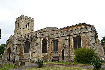 The church from the south-east June 2017