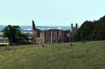 Houghton House seen from the south August 2016