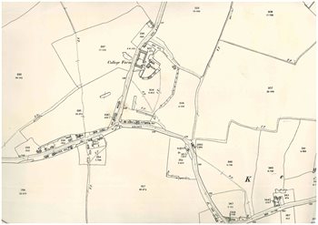 Keysoe Row West and College Farm 1901