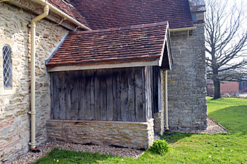 The south porch April 2015