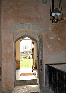 The view from the south door March 2014