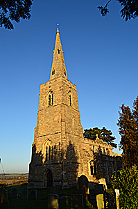 The church from the south-west January 2017