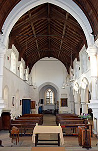 The interior looking west December 2016
