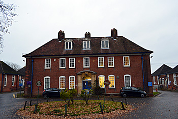 The main block at the hospital December 2016