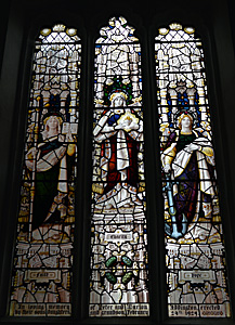 Chancel south window August 2016