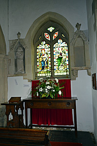 Lady Chapel at the east end of the south aisle August 2016