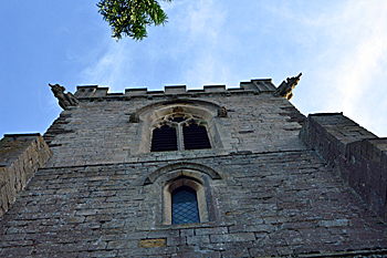 The west side of the west tower February 2016