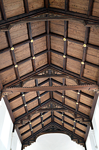 The nave roof May 2017