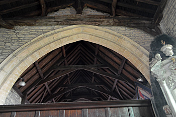 Chancel arch October 2016