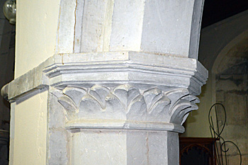 12th century capital in the north arcade September 2016