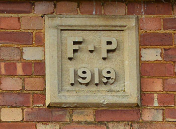 Plaque to 1 to 11 Church Road February 2013