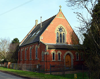 The former Methodist chapel in Everton Road, Gamlingay February 2013