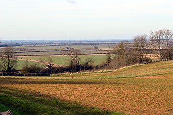 View north-west from Tempsford Road February 2013