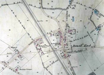 Denel End in 1882