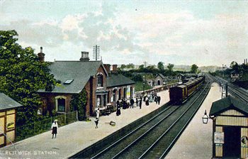 Flitwick Station about 1910 [Z1130/50/6]