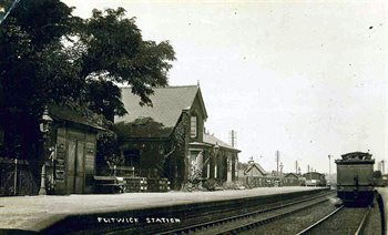Flitwick Station about 1920 [Z1130/50/8]