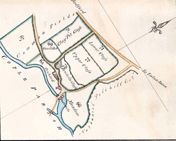 Castle Mill on a map of 1820 [R1-32]