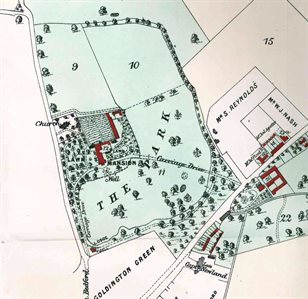 Plan of Goldington Bury [ST382]
