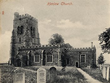 Henlow Church 1907 Z1130-58-12