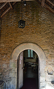 The south doorway February 2016