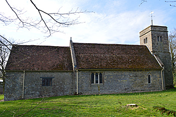 The church from the north April 2015