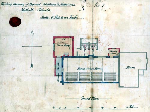 Plan of the National School [AD3865/32/3]