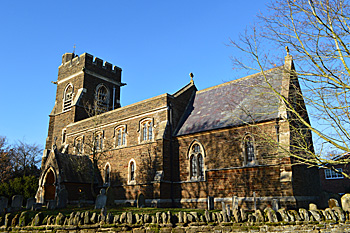 The church from the south-east December 2016