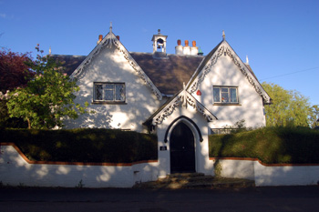 6 Church Road and former school April 2009