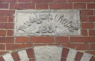 Wesleyan Date Stone (SW)