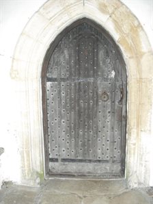 The south door - copyright Brenda Foster