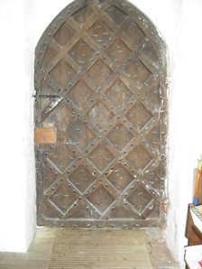 The south door interior - copyright Brenda Foster