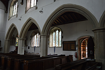 South arcade and aisle August 2016