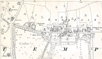 The western part of Langford End in 1901