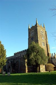 The church from the north-west March 2007