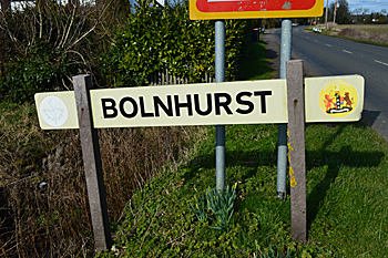 Bolnhurst sign
