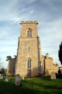 Carlton church from the west March 2009